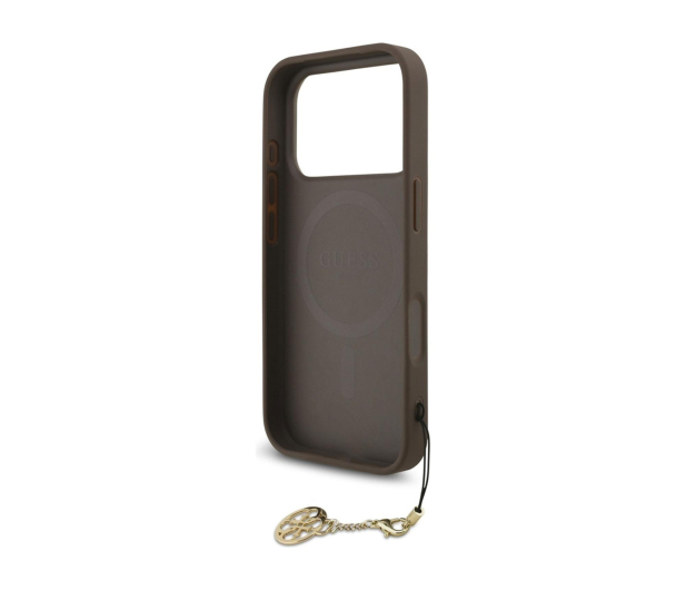 Guess 4G Charms Collection MagSafe do iPhone 17 Pro brązowy - 1365475 - zdjęcie 5